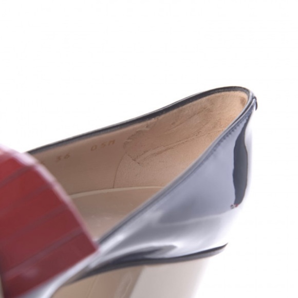 Studded Patent Gucci Marmont Pumps/Loafers - Picture 13 of 16